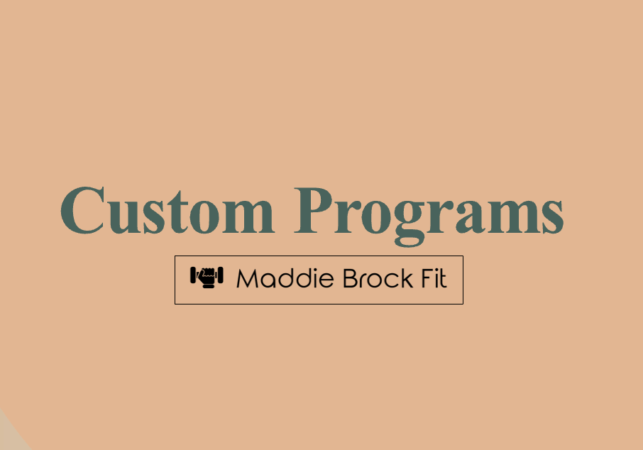 Custom Program